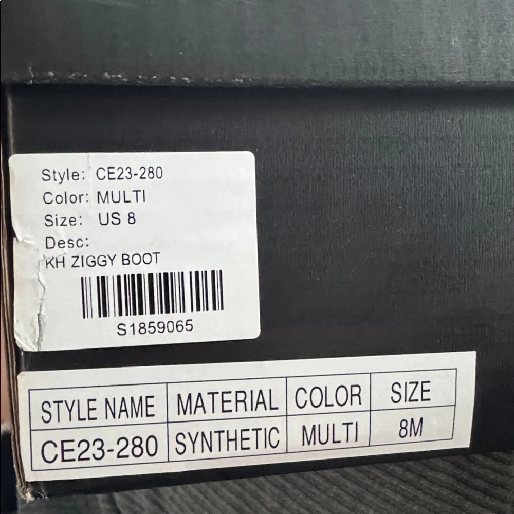 Club Exx tall lightning boots- brand new, never worn